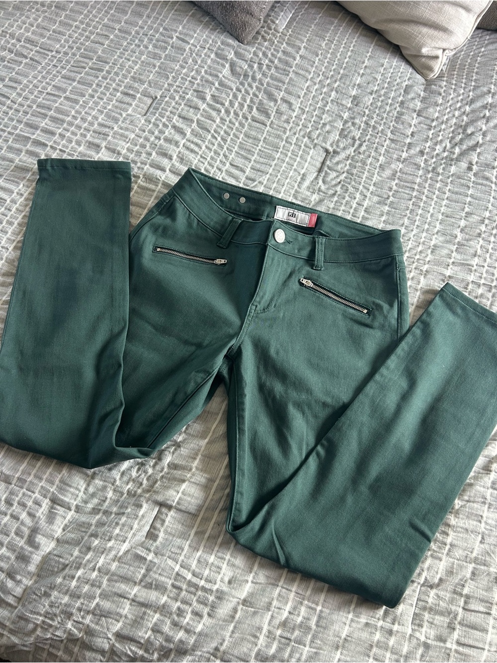 Cabi Dark Green Women’s Slim Stretch Jeans